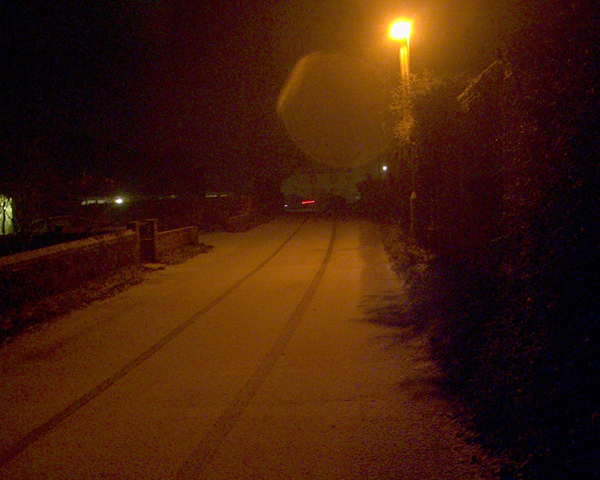 Rectory Road In The New Fallen Snow