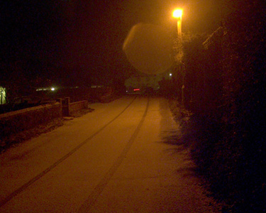Rectory Road In The New Fallen Snow