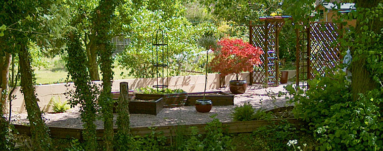 The garden of Lyn and Phil Clarke