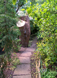 The garden of Samah and Martin Green